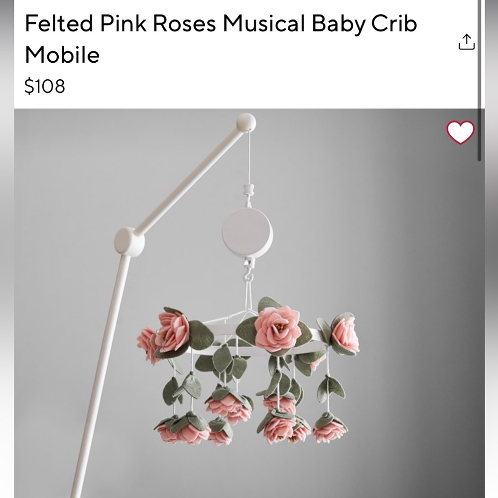 Pottery Barn Crib Mobile New